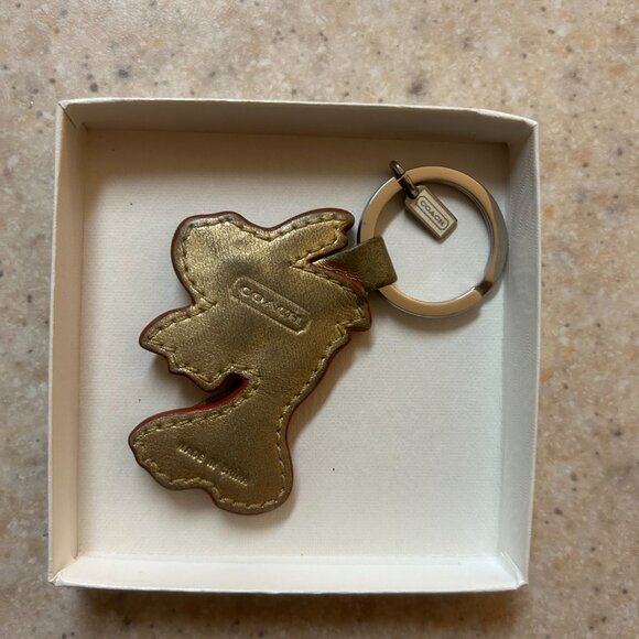 Coach Lucky Lunar New Year gold goldfish koi keychain - Picture 2 of 3